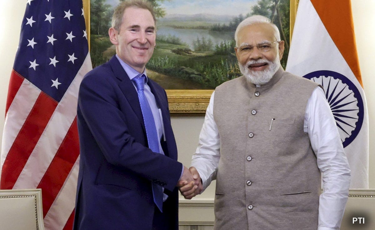 Amazon To Invest Additional $15 Billion In India, CEO Tells PM Modi