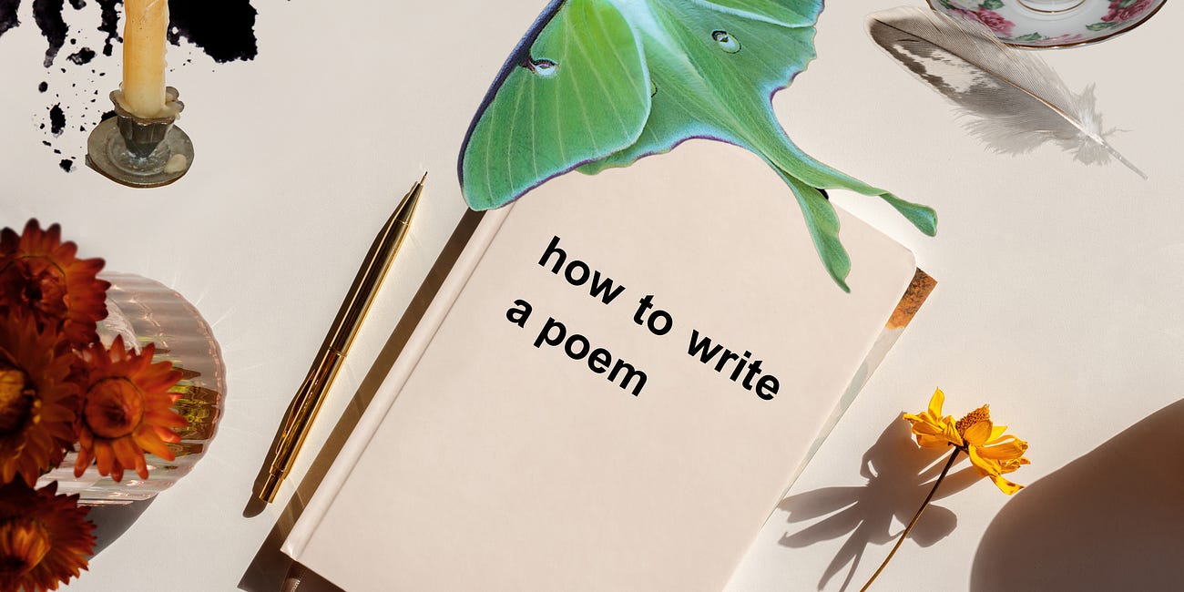 how to write a poem