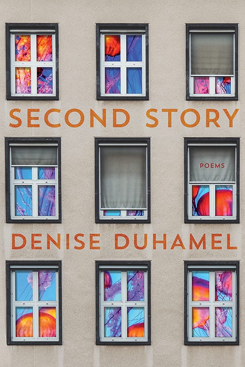 This is the cover of Second Story by Denise Duhamel