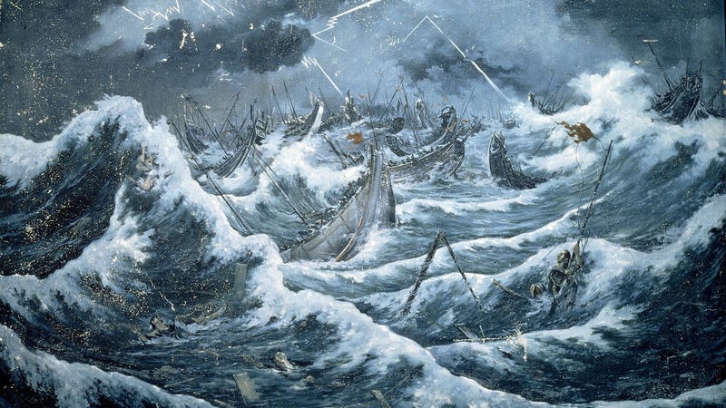 August 14 - Wind of Destiny: The Disastrous Kamikaze That Rescued