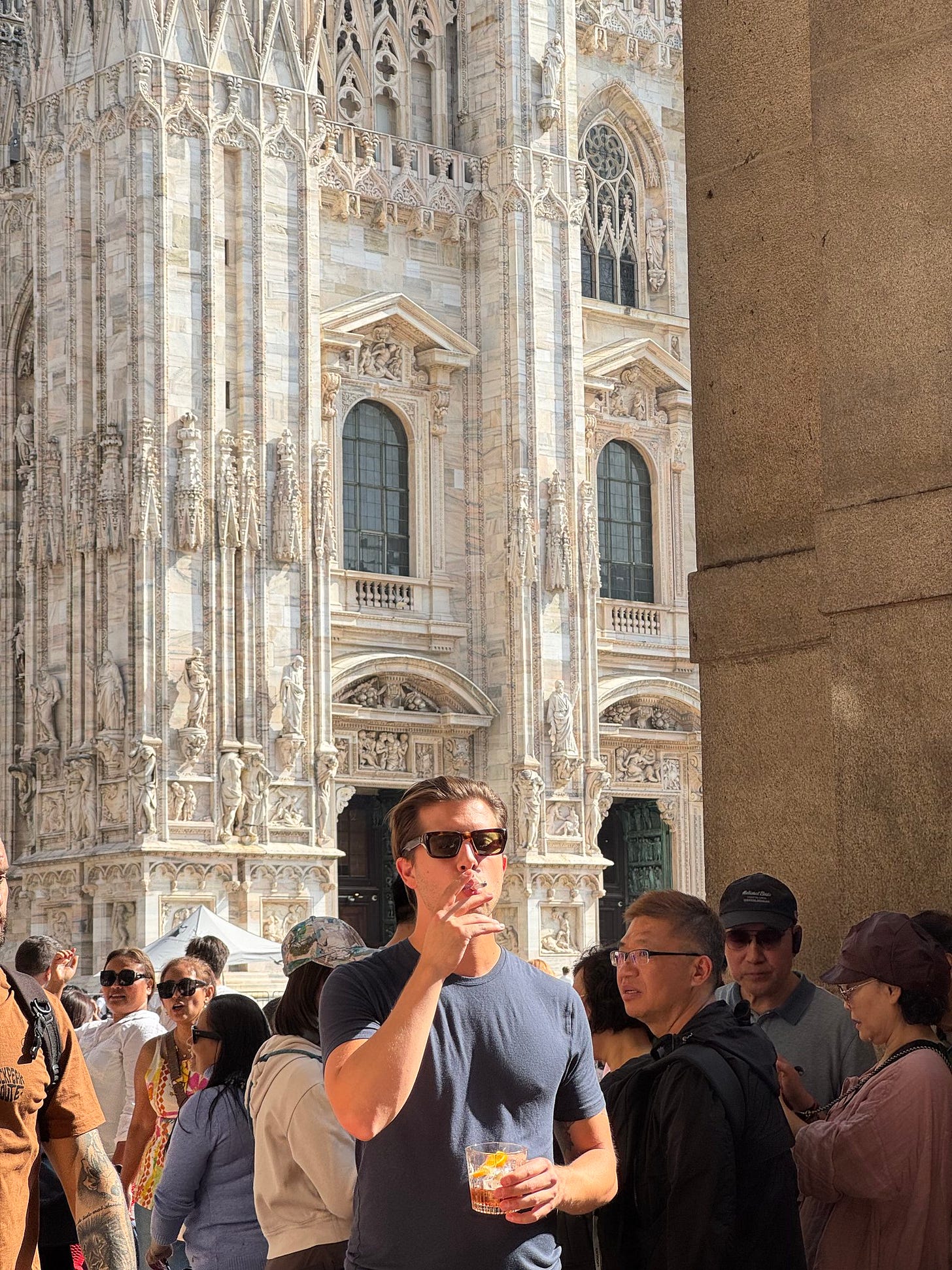 The Duomo on a Saturday morning The Duomo on a Saturday morning