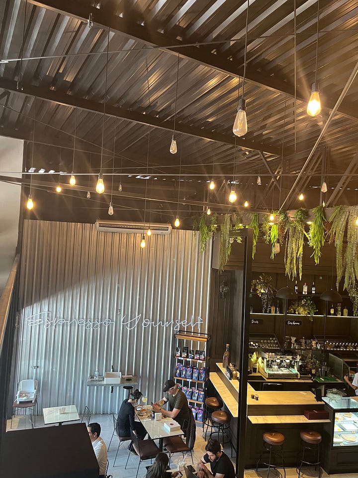 Coffee shop in Brazil