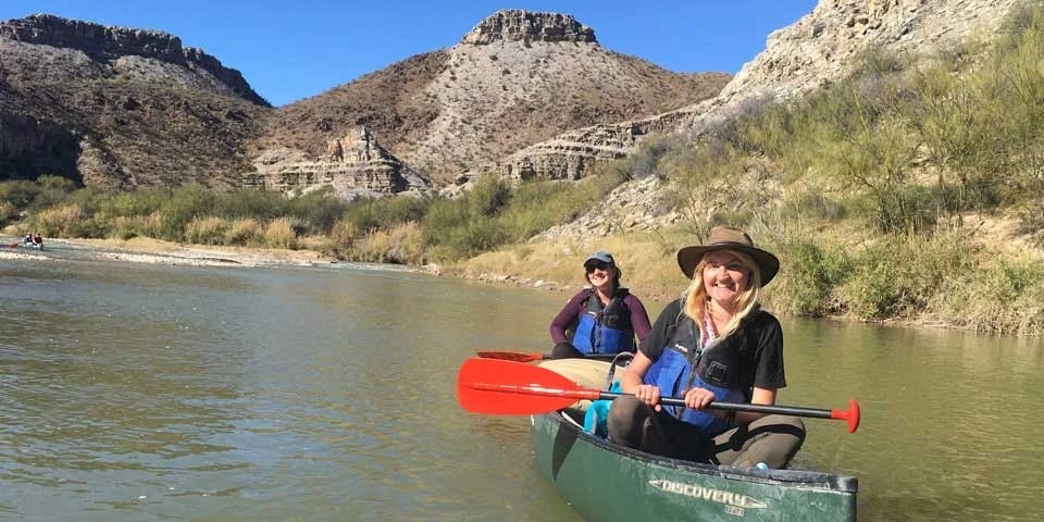 A border wall could block canoeists & rafters (a major source of the Big Bend tourism economy) from the Rio Grande 
