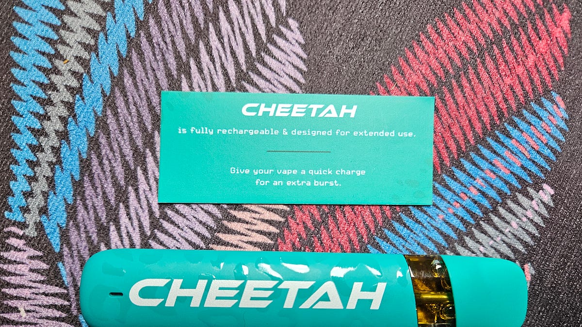 cheetah live resin disposable vape 1G | TropiX Disposable Vape | Orange Soda