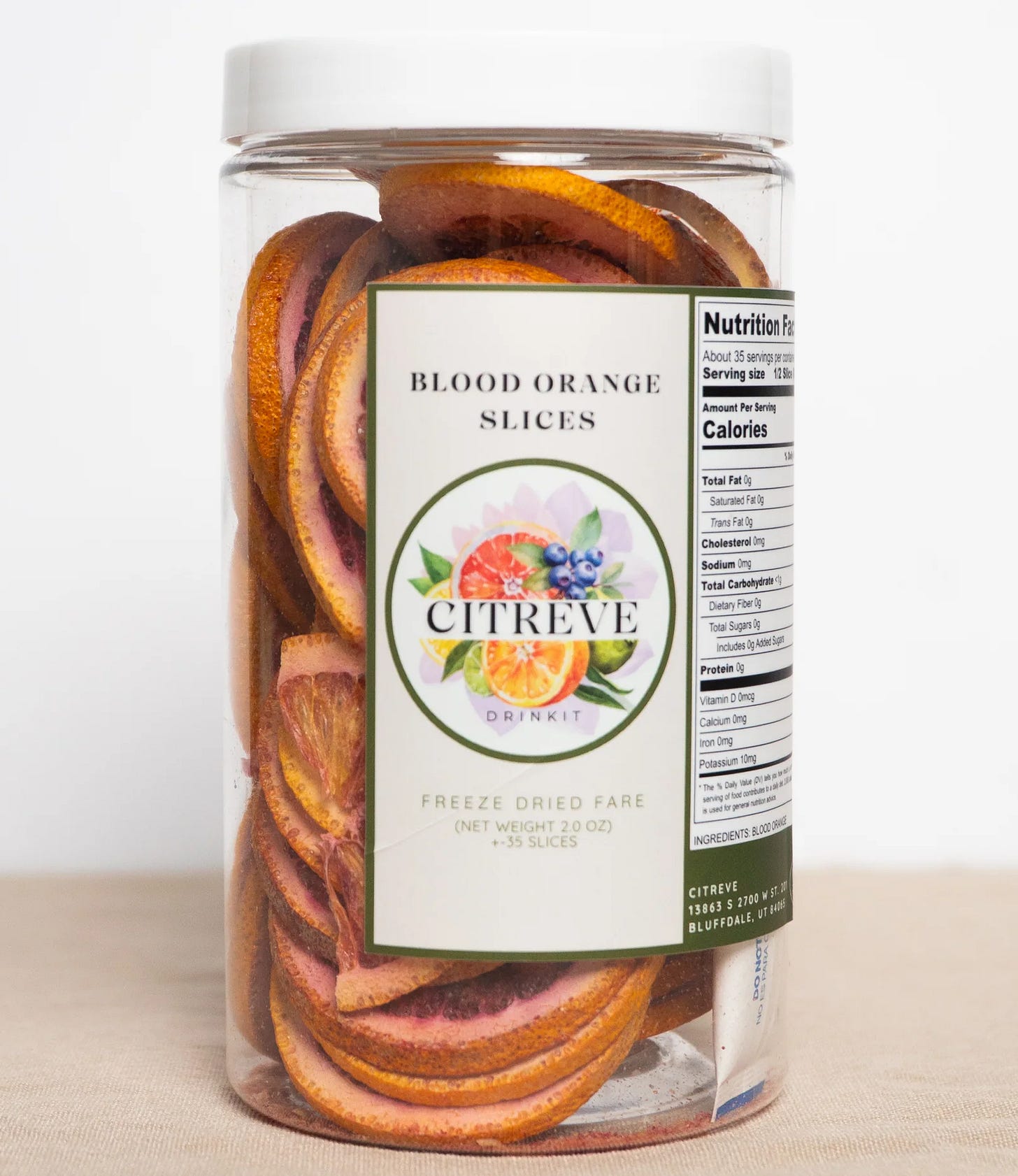 Citreve Freeze-Dried Garnishes