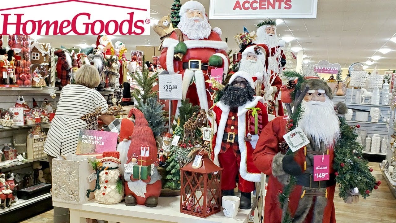 HOMEGOODS CHRISTMAS DECORATIONS * SHOP WITH ME STORE WALKTHROUGH 2020 -  YouTube