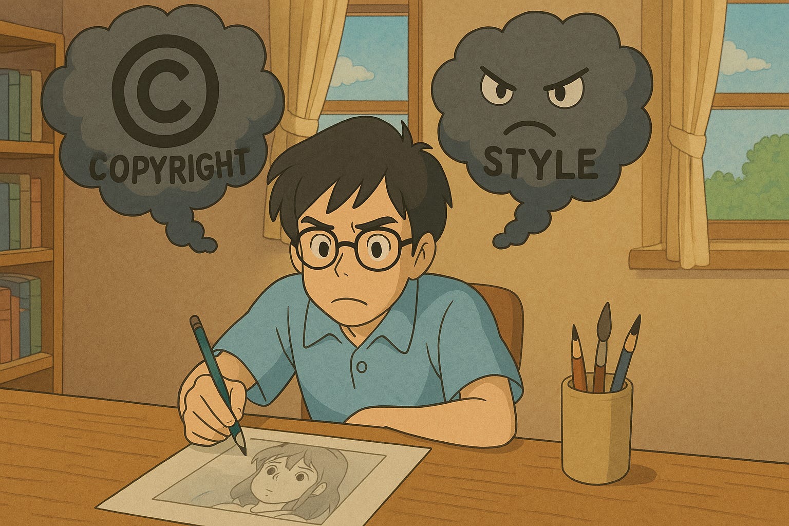 Studio Ghibli - Copyright Issue or Just Copy of Style Studio Ghibli - Copyright Issue or Just Copy of Style