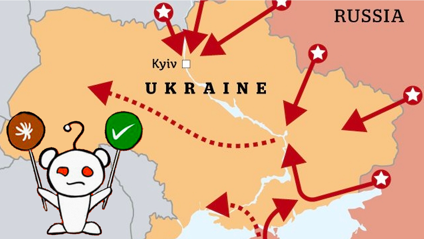 invading ukraine