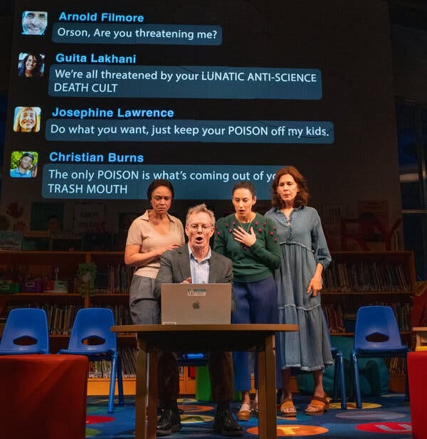 In 'Eureka Day,' a Scene About Vaccines Devolves, Hilariously - The New  York Times