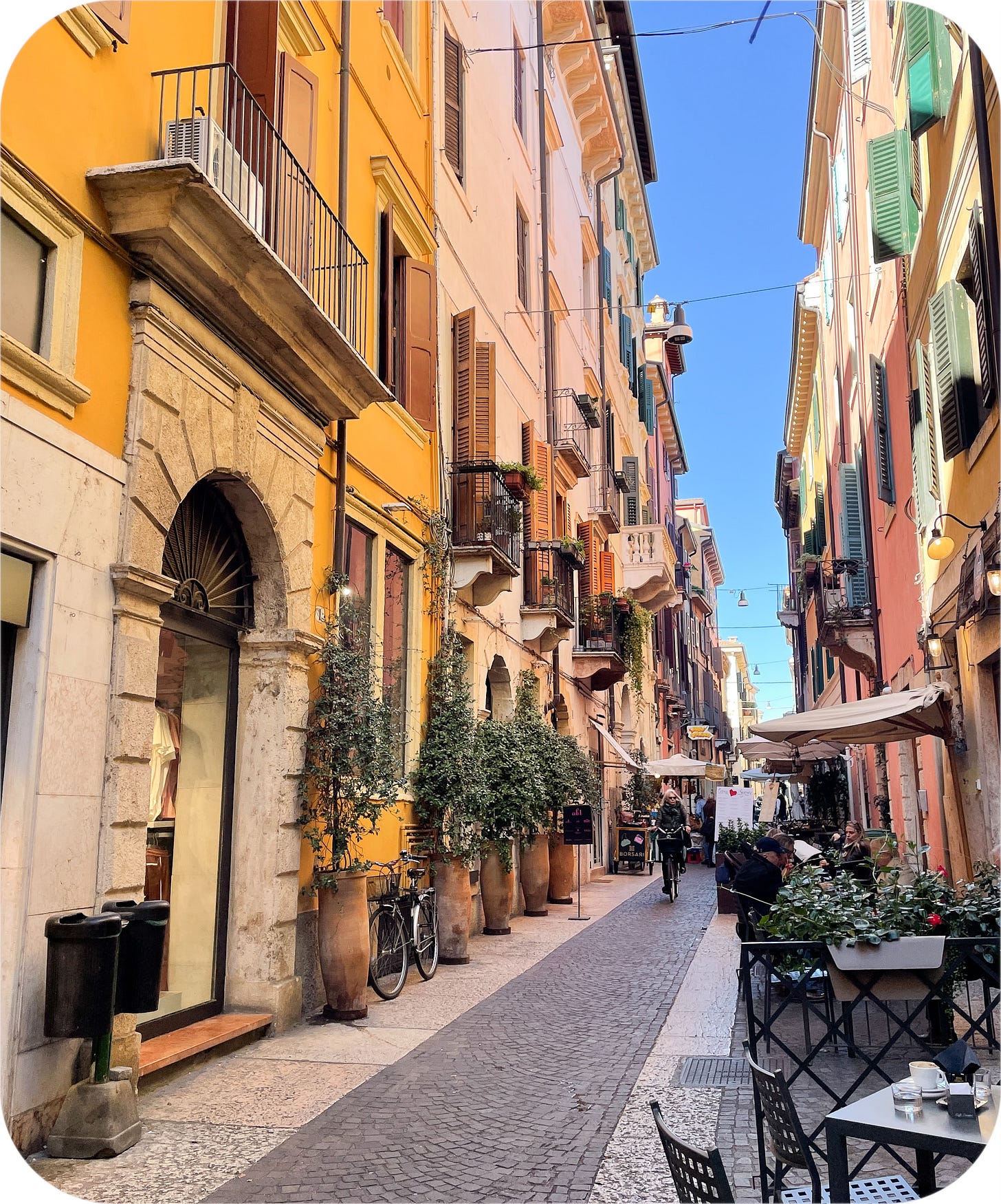 Old town, Verona, Italy