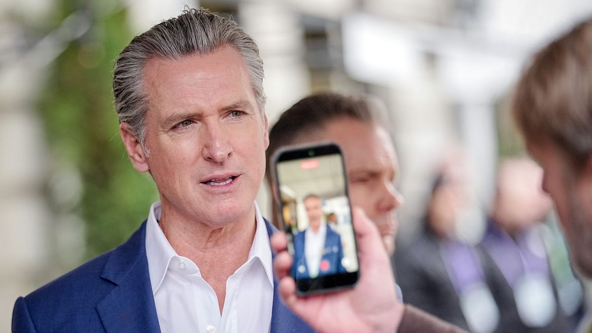 Gavin Newsom, You’re No Bill Clinton