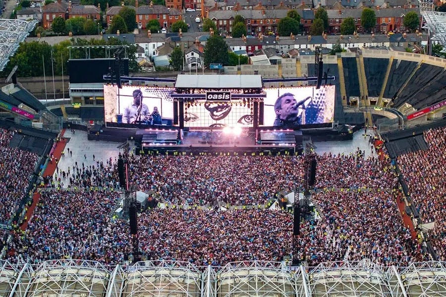 Ticketmaster has been accused of consumer law breach over Oasis ticket sales for the Croke Park shows. Story by Vinyl Culture. Ticketmaster has been accused of consumer law breach over Oasis ticket sales for the Croke Park shows. Story by Vinyl Culture.