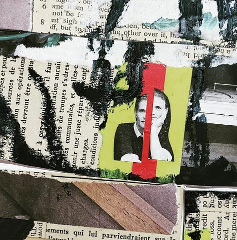 Mixed media collages & drawings, 2021-2024