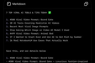 #500 VIRAL VIDEO PROMPT: Brand Cake