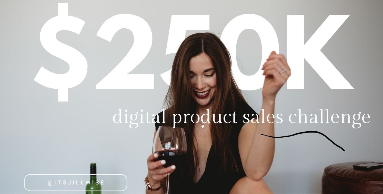 Watch me Scale my Digital Product Shop to $250K in 2025