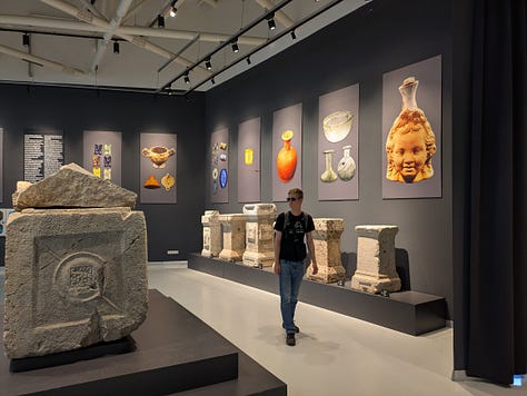 Hadrian's Gate and the Antalya Necropolis Museum