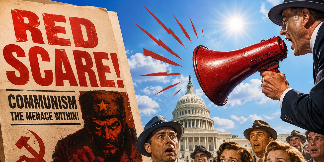 The Red Scare Returns: Trump Is Calling Us "Communists" Because He Doesn't Want America Talking About the Real Threat
