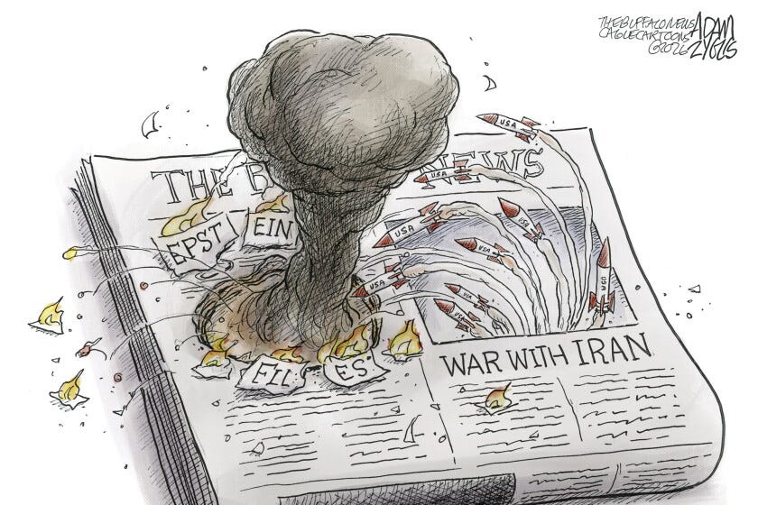 Editorial cartoon for March 5, 2026 - West Central Tribune | News, weather, sports from Willmar Minnesota Editorial cartoon for March 5, 2026 - West Central Tribune | News, weather, sports from Willmar Minnesota