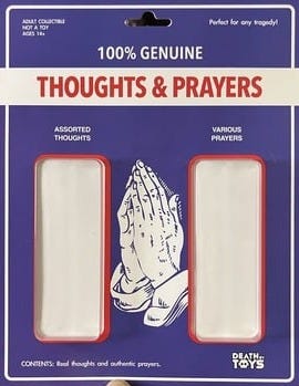 Genuine Thoughts and Prayers Collectible Toy