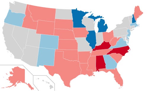 The 10 most competitive 2026 Senate races