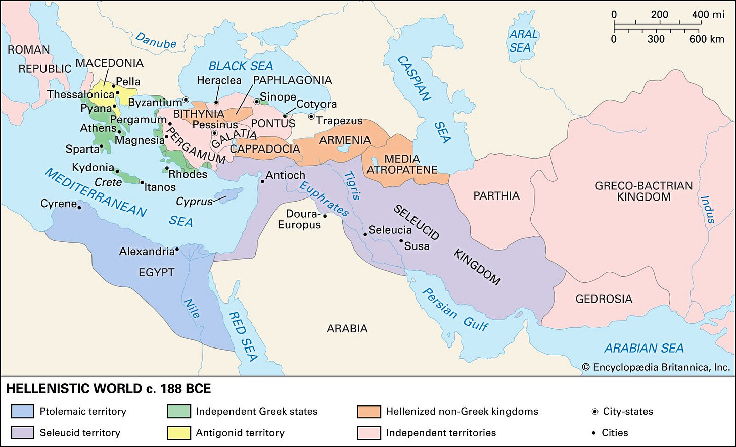 Seleucid empire | Map, Rulers, Location, & Facts | Britannica