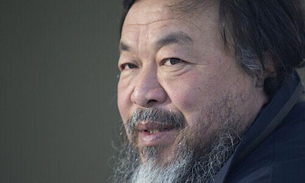 Ai Weiwei. Source: Finews, 8 September 2021