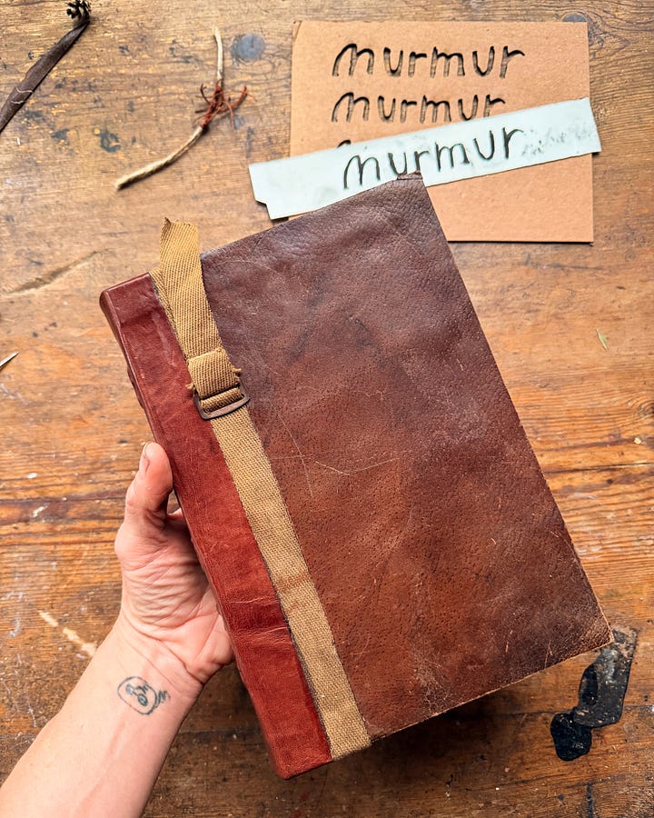 Bookbinding With Antique Materials