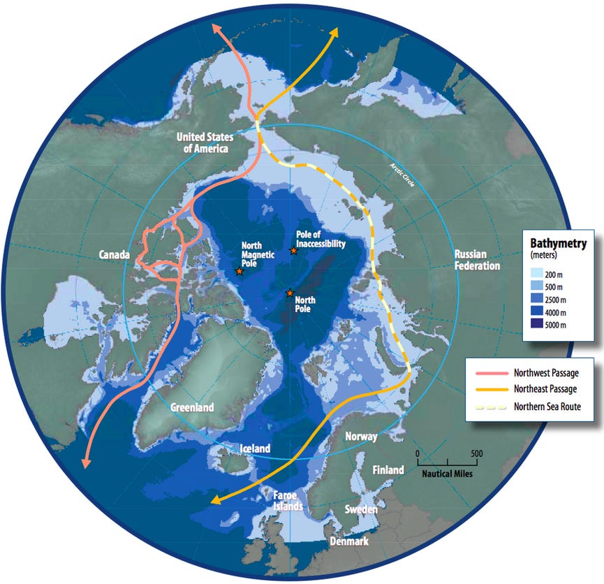 Latest NASA Ice Map Ignores Record Winter Lows; Northern Sea Route ...
