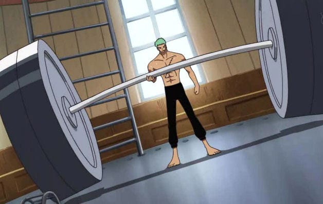 Datei:Zorro Training.jpg – OPwiki - Das Wiki für One Piece