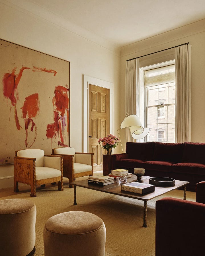 Yael Aflalo's home with lots of vintage