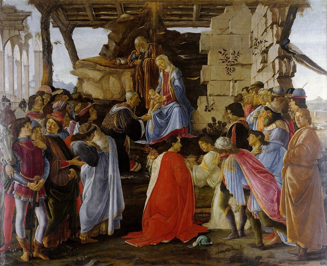 Botticelli Adoration of the Magi Botticelli Adoration of the Magi