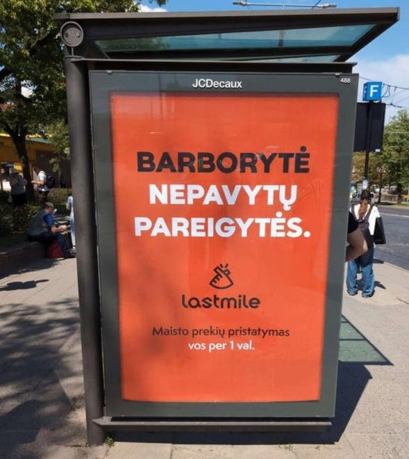 „LastMile“ reklama