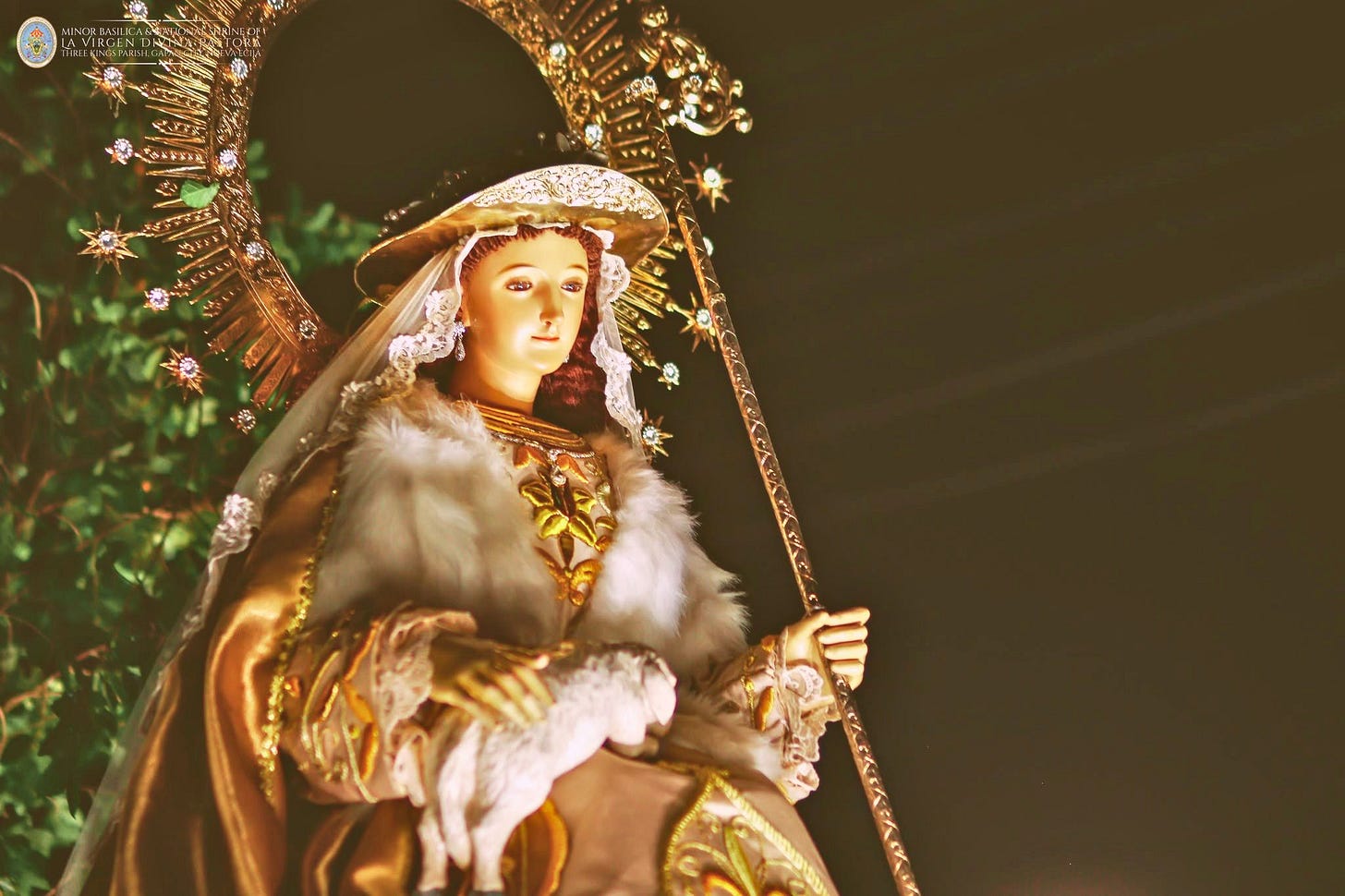 The image of La Virgen Divina Pastora de Gapan The image of La Virgen Divina Pastora de Gapan