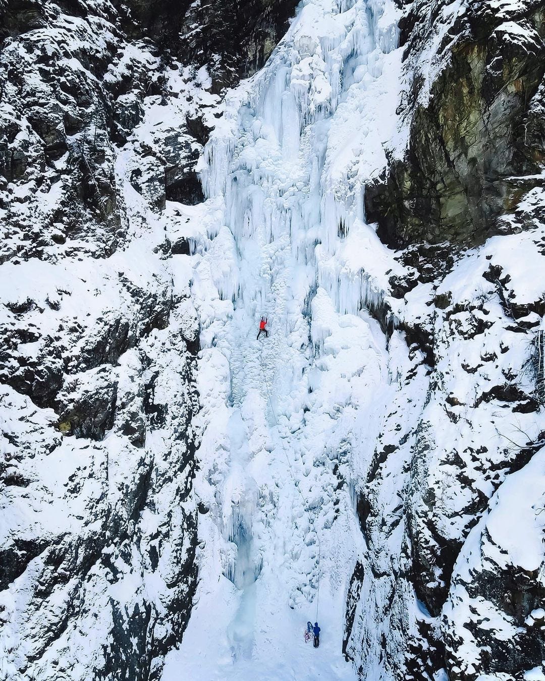 Ice climbing