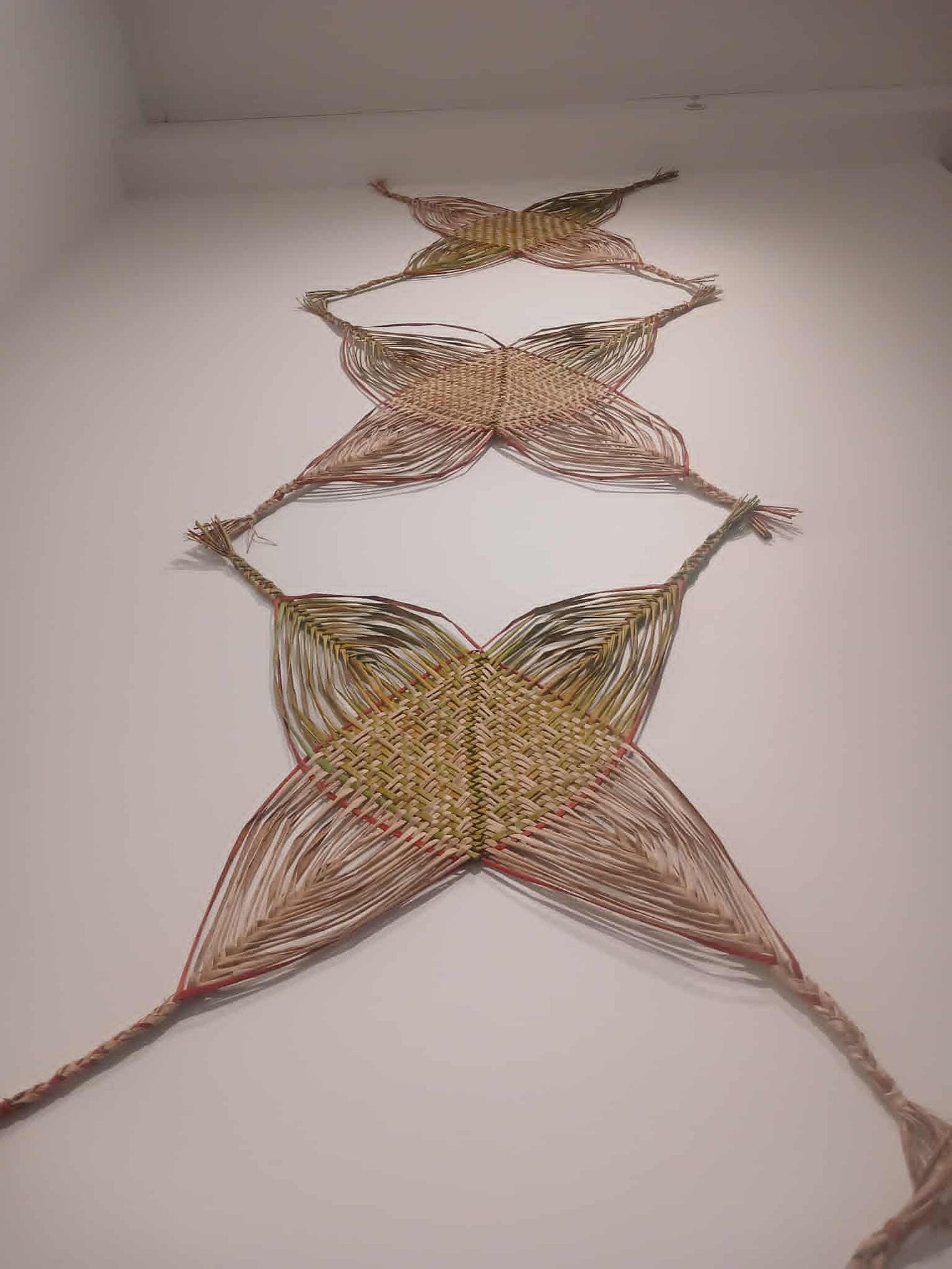 kit-set kete created by weavers in collaboration with Maureen Lander