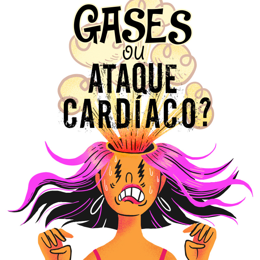 GASES OU ATAQUE CARDÍACO?