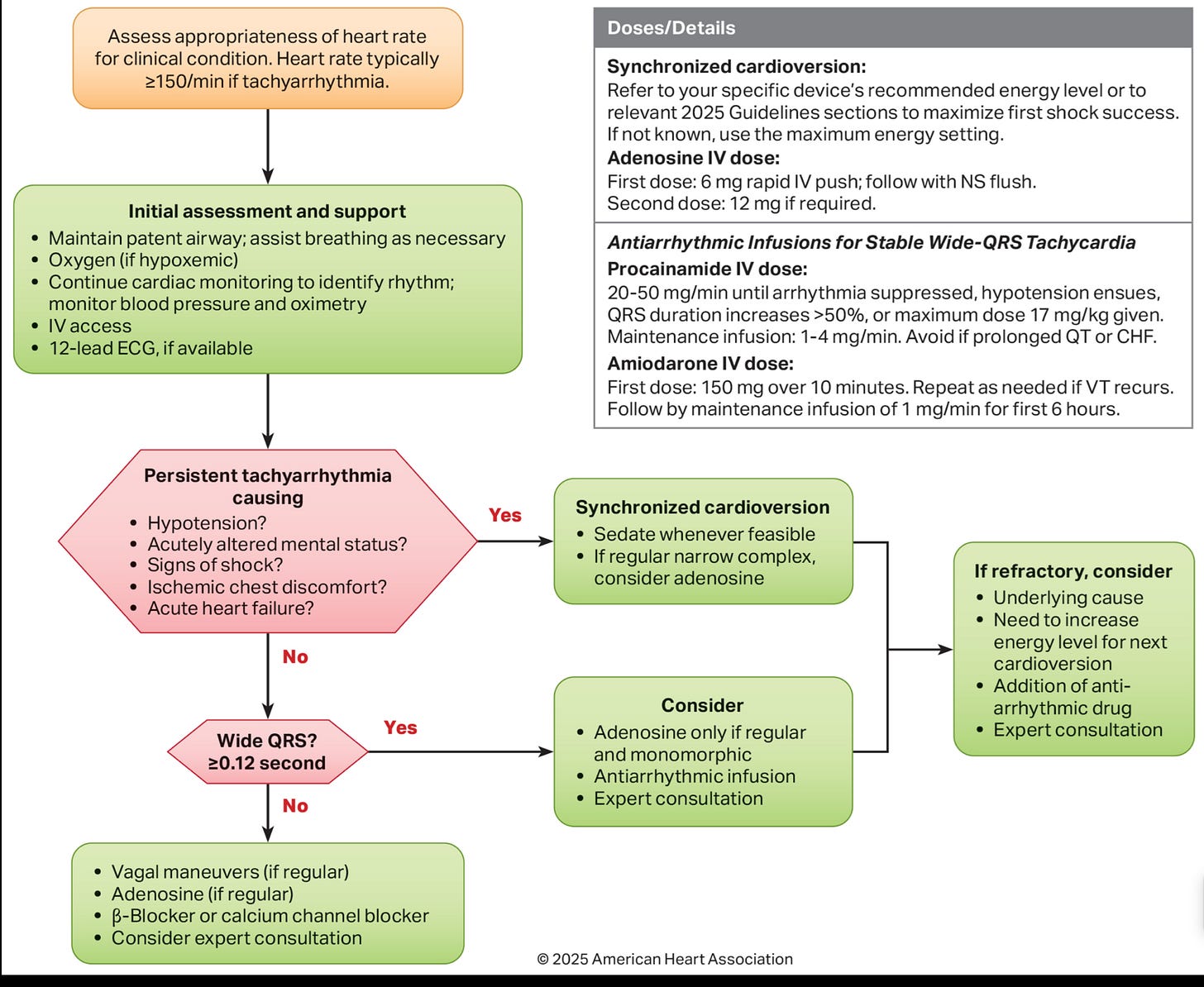 Adult Advanced Life Support: 2025 American Heart Association Guidelines ...