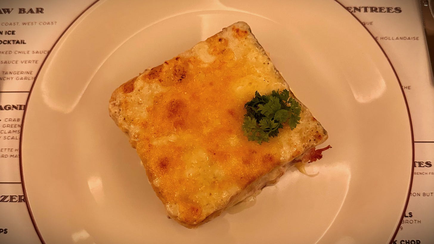 Croque Monsieur at Brasserie B in Las Vegas, NV