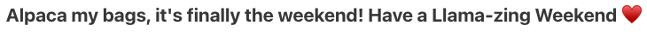 llama, llamas, alpaca, qotd, rumi, sahil bloom, jay shetty, on purpose, feel better, inspirational quotes, book recs, best books, goodreads, humor, iamthirtyaf, illustrations, mental wellness, power of positive thinking, universe, gratitude, friends, positivity, confidence, nice news, art, line drawings, linear theory, inspirational quotes, new yorker, poetry, universe, life advice, career, success, positive news, c magazine, ad magazine