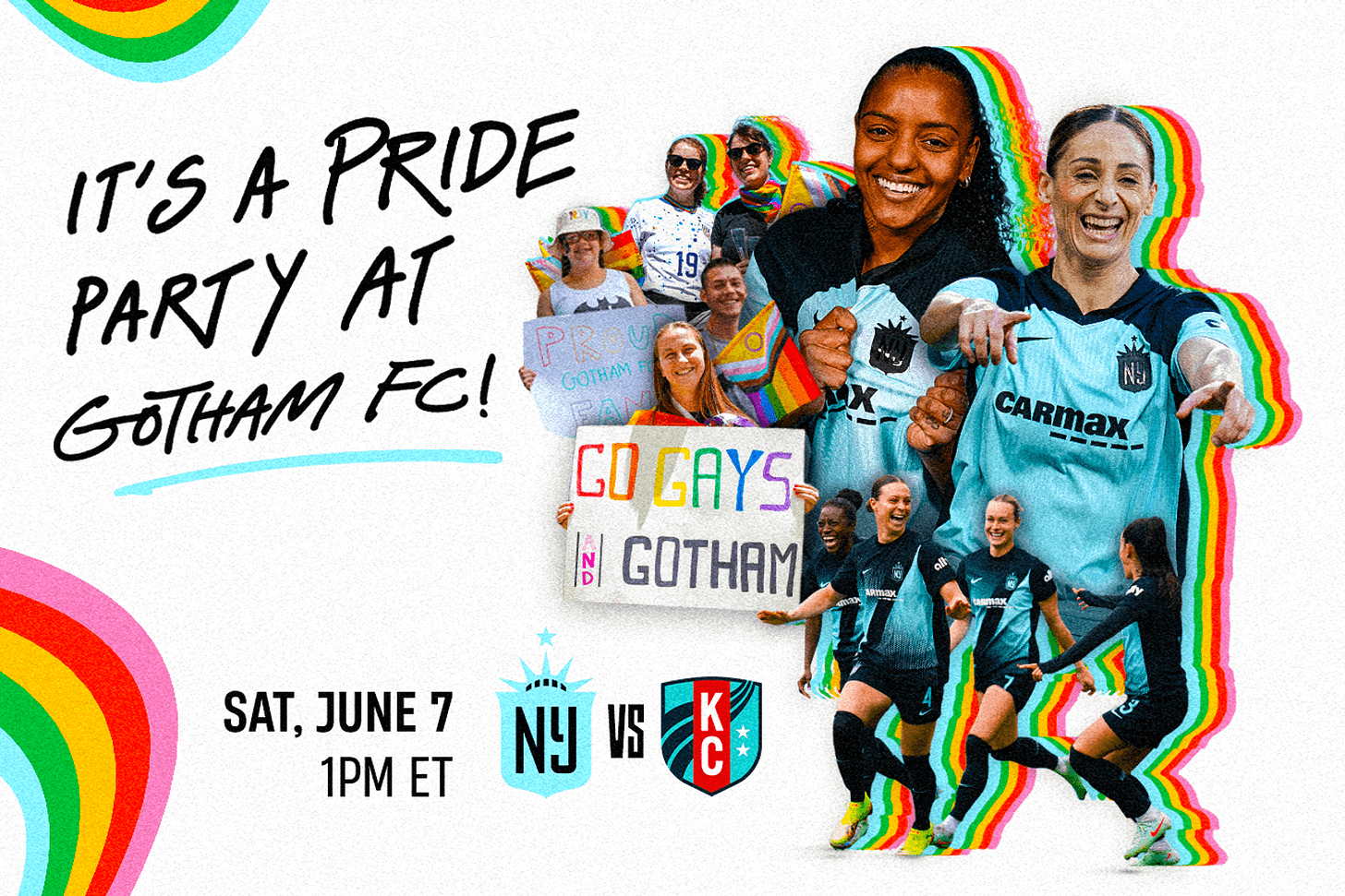 One Month Out: Gotham FC Celebrates Pride on June 7 