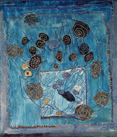 File:089. ROSE GARDEN WITH WINDOW I, 1975, Oil on canvas, 71 x 66 cm..jpg