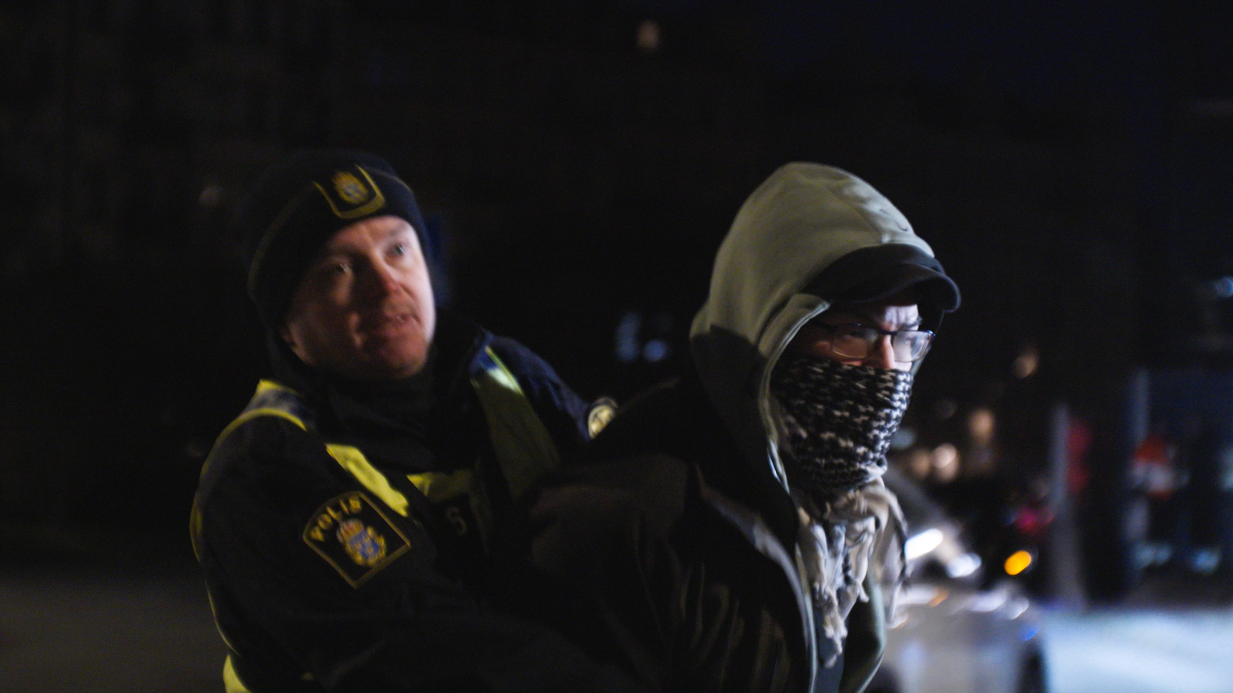 Miguel Chihuailaf Alvarez grips av polisen