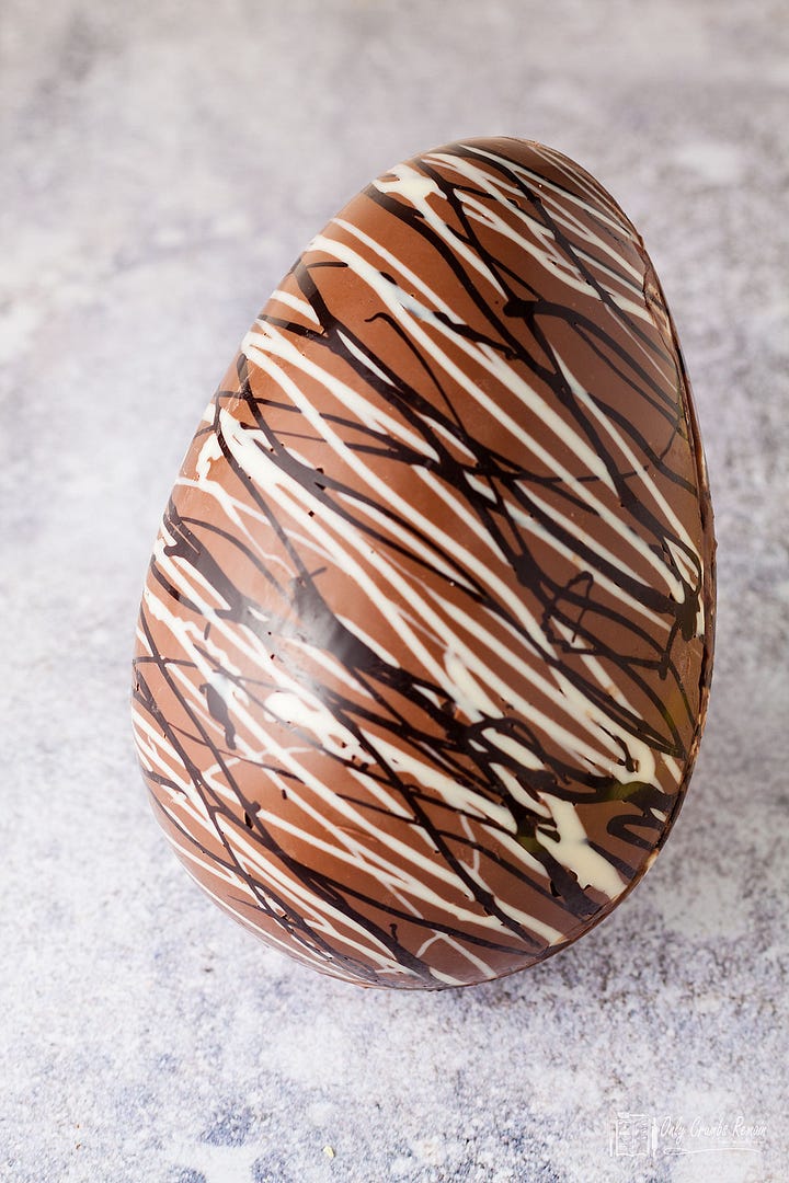 Selection of homemade easter eggs