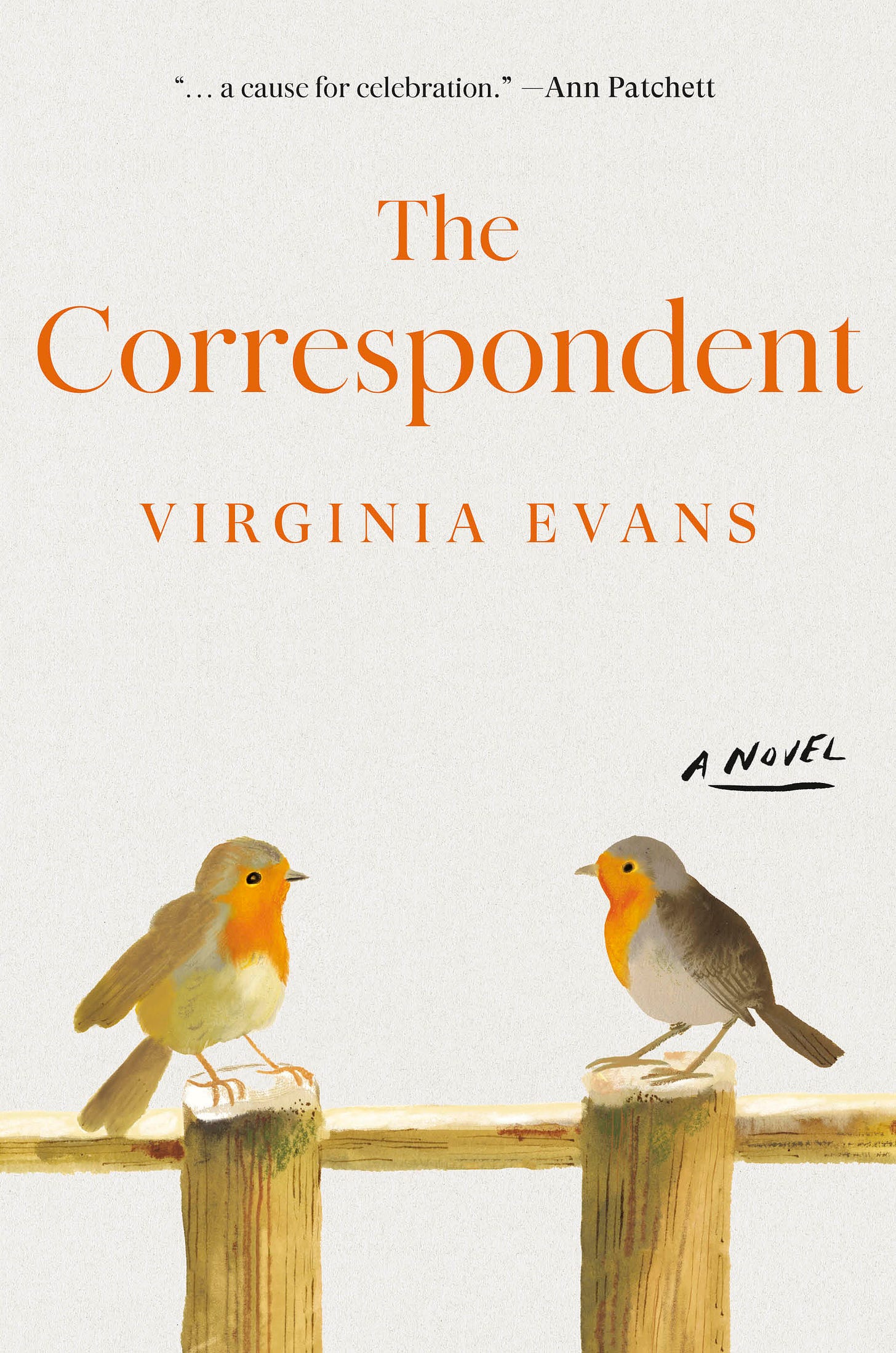 Cover of The Correspondent by Virginia Evans Cover of The Correspondent by Virginia Evans