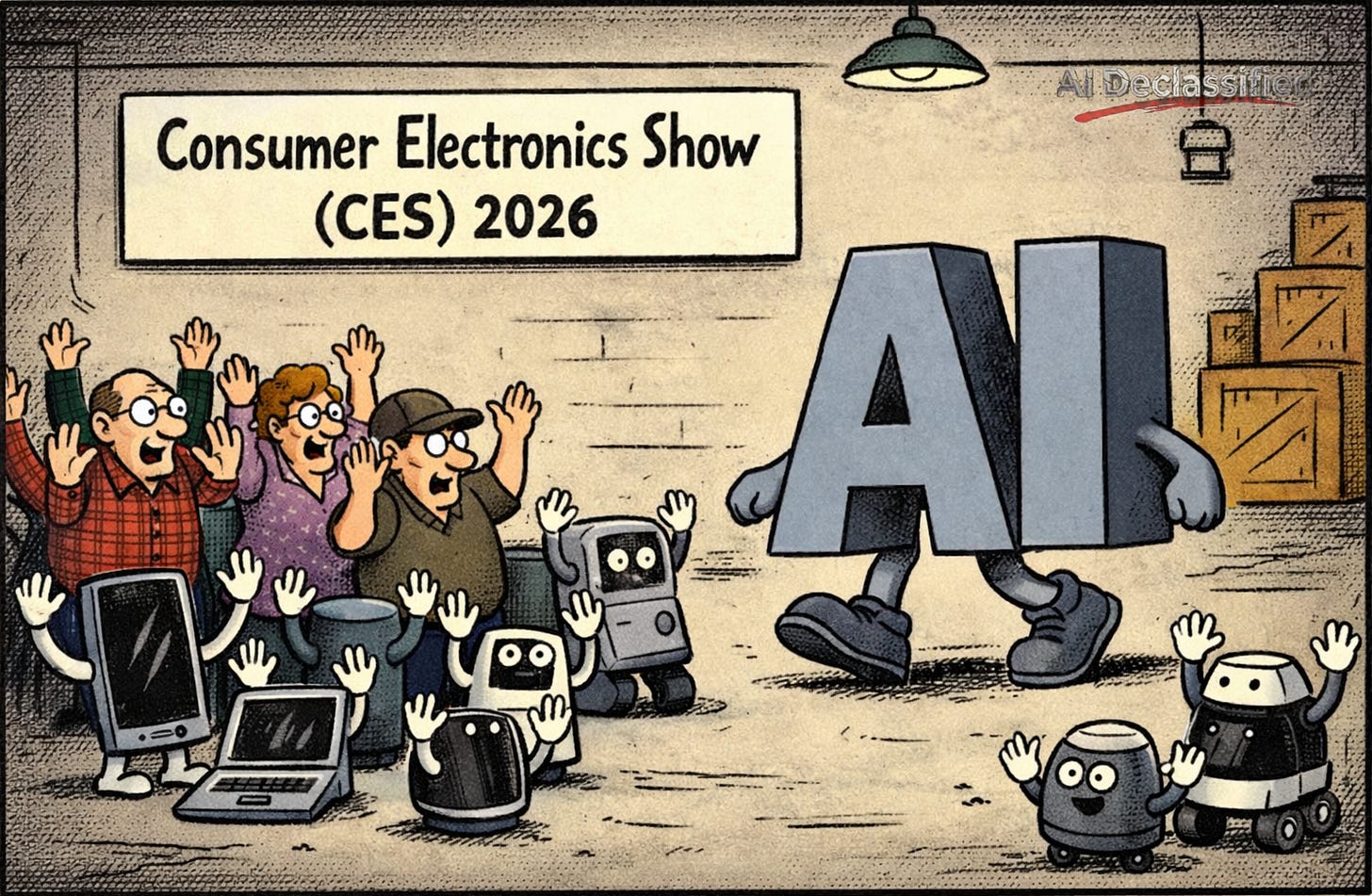Image showing AI taking over the CES 2026 show