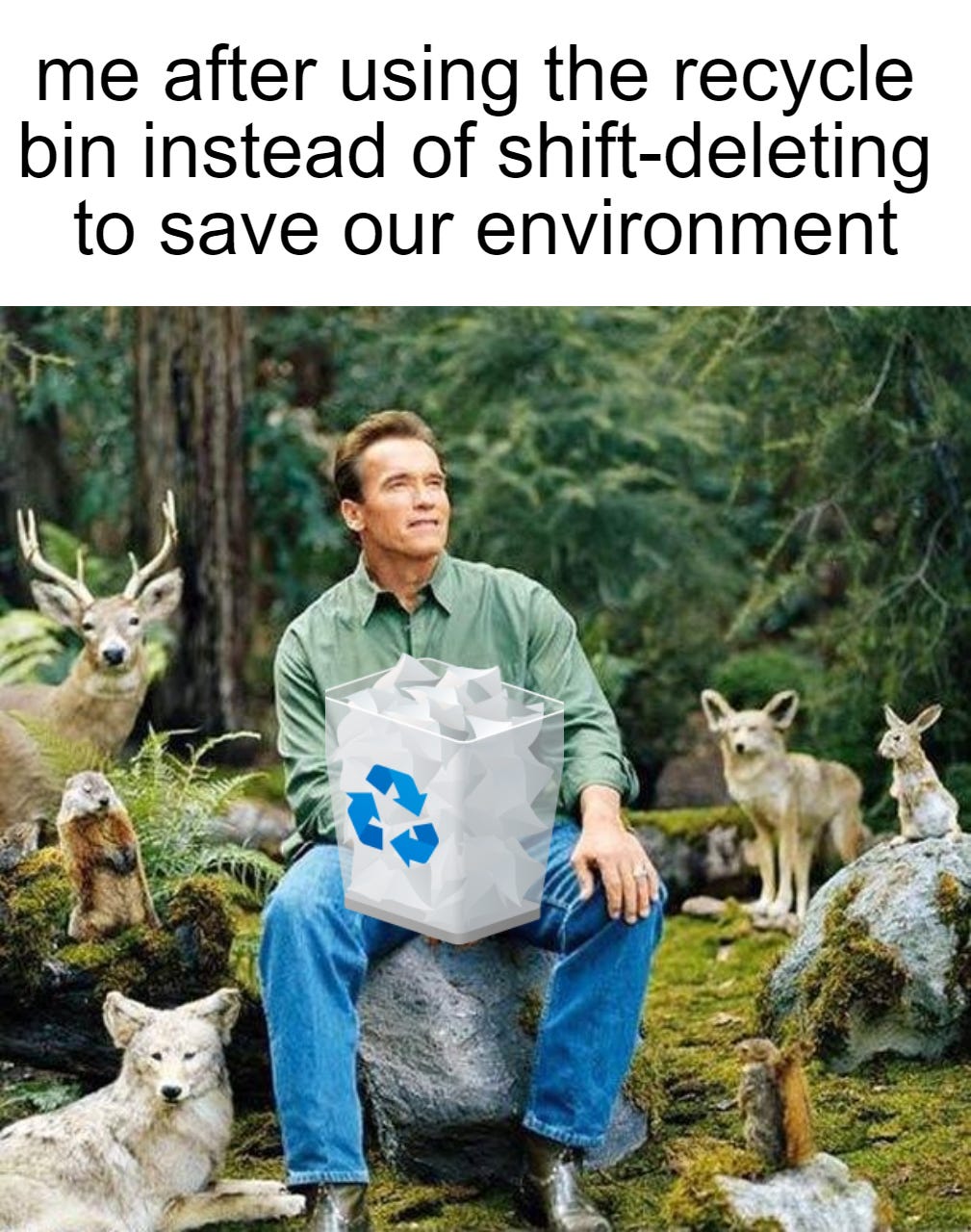 REDUCE. REUSE. RECYCLE. : r/memes