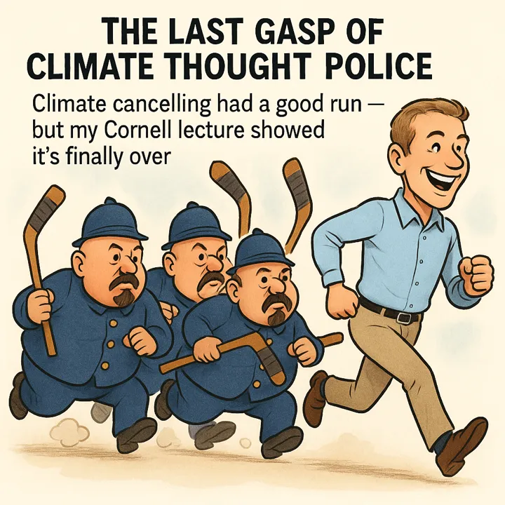 The Last Gasp of the Climate Thought Police