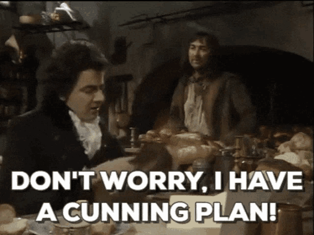 Blackadder Baldrick GIF - Blackadder Baldrick Cunning - Discover & Share  GIFs