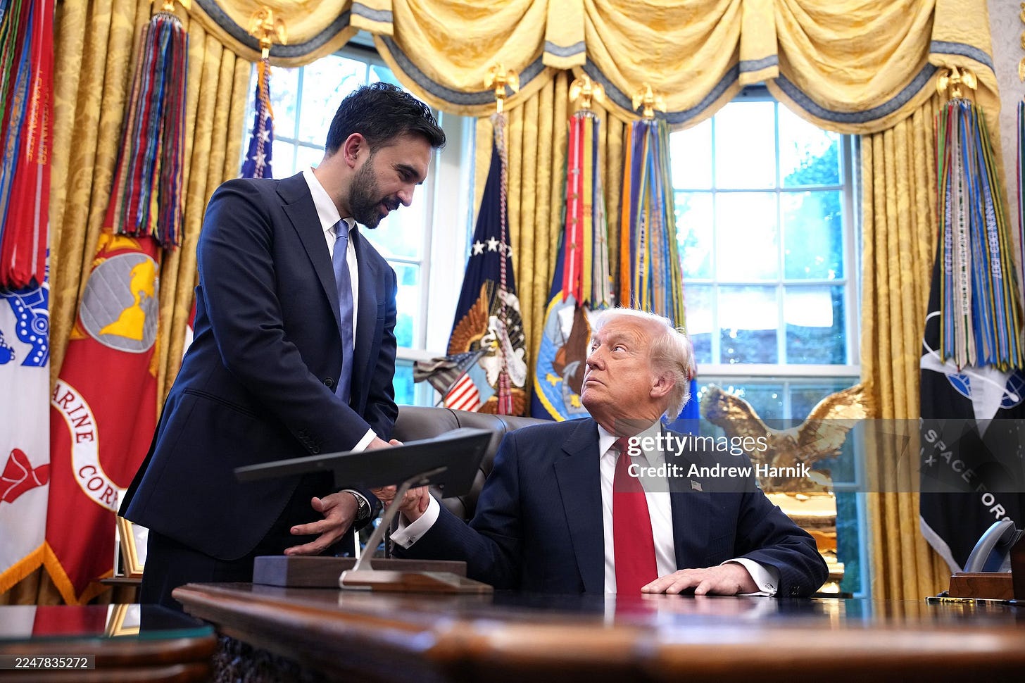 New York City Mayor-Elect Zohran Mamdani Meets With President Trump At The White House