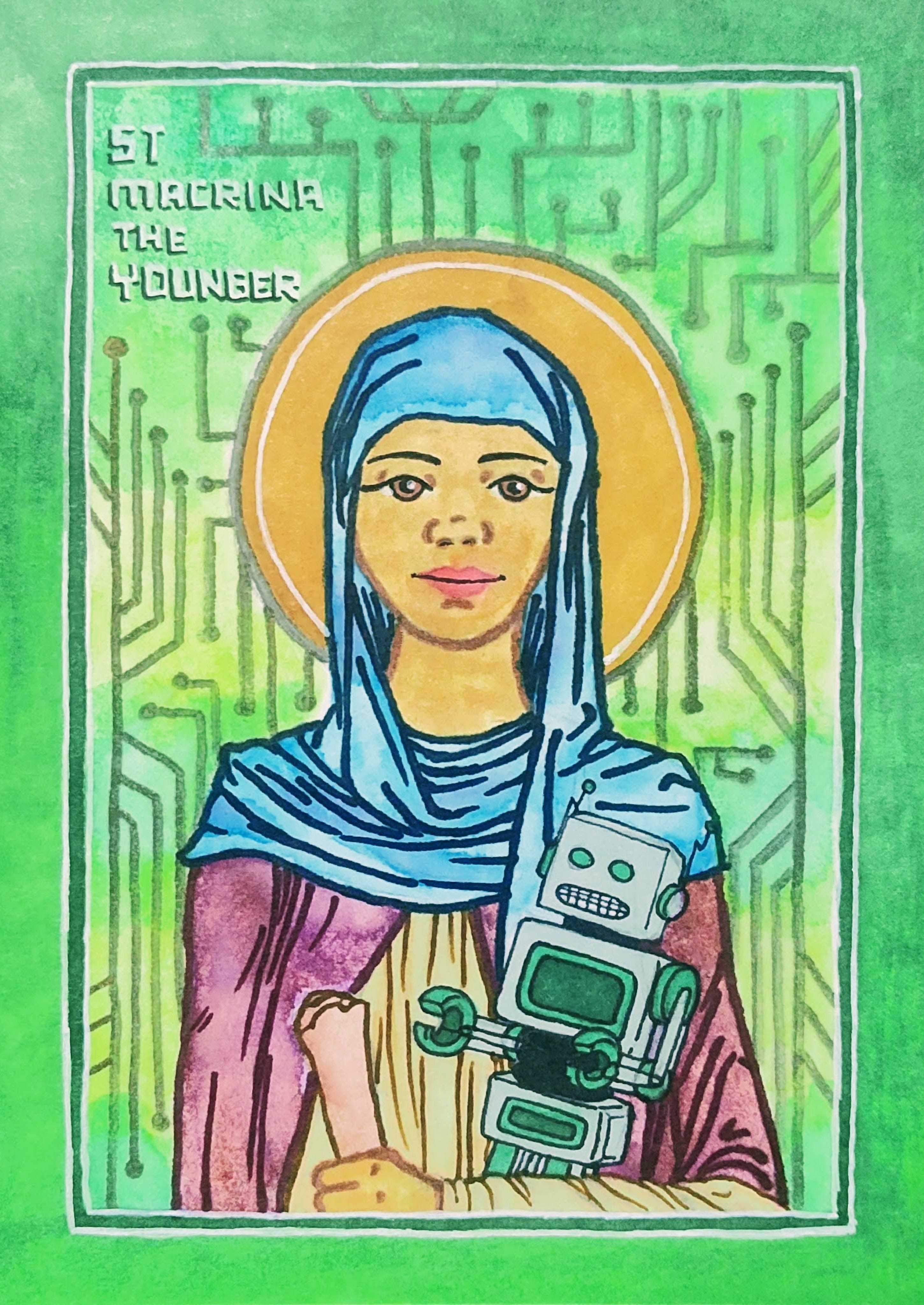 St. Macrina the Younger and the Robot Uprising